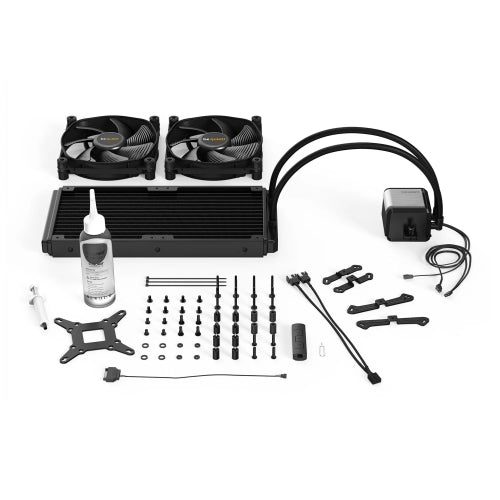Be Quiet! Silent Loop 2 280mm ARGB Liquid CPU Cooler, Dampened & Adjustable Pump, 2 x 14cm Silent Wings 3 PWM Fans