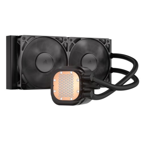 Corsair NAUTILUS 240 RS Liquid CPU Cooler, RS120 Magnetic Dome Fans, Daisy-Chain Connections, Black