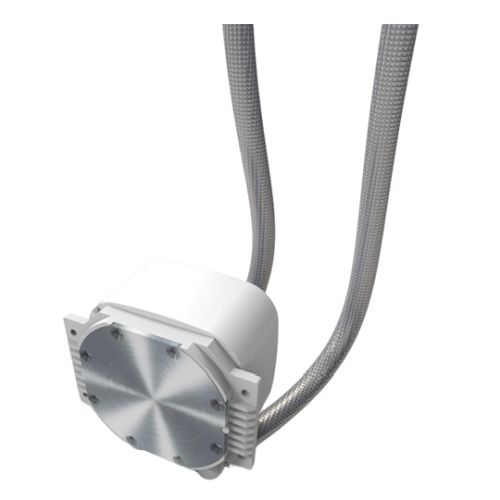 Vida Aquilo 360mm ARGB Liquid CPU Cooler, 3x ARGB PWM Fans, Infinity Mirror RGB Pump Head, White