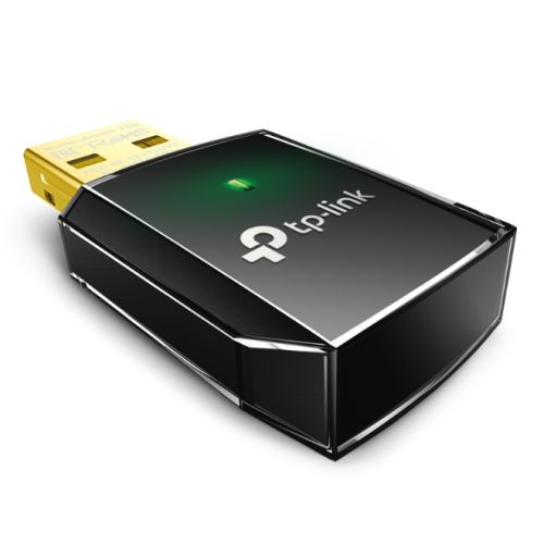 TP-LINK (Archer T2U) AC600 Wireless Dual Band USB Adapter, Advanced Security
