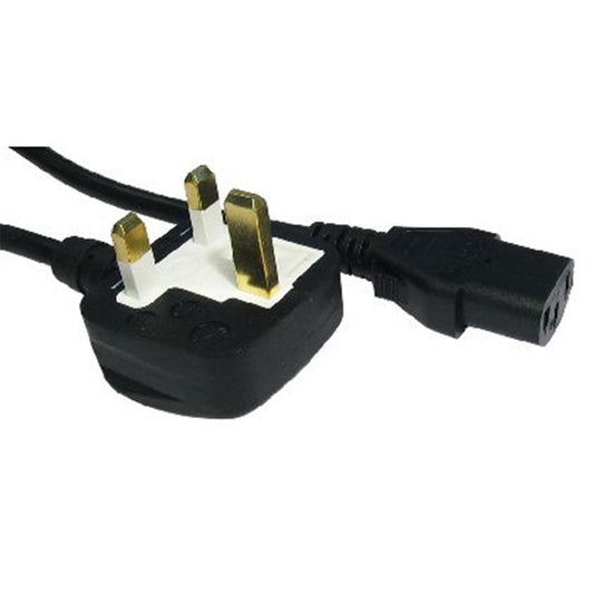 UK Mains to IEC Kettle 5m Black OEM Power Cable