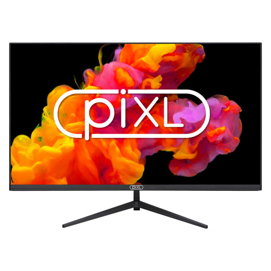 piXL CM32F4 32 Inch Frameless Monitor, Widescreen IPS LCD Panel, Full HD 1920x1080, 4ms Response Time, 60Hz Refresh, Display Port / HDMI, 16.7 Million Colour Support, VESA Wall Mount, Black Finish, 3 Year Warranty