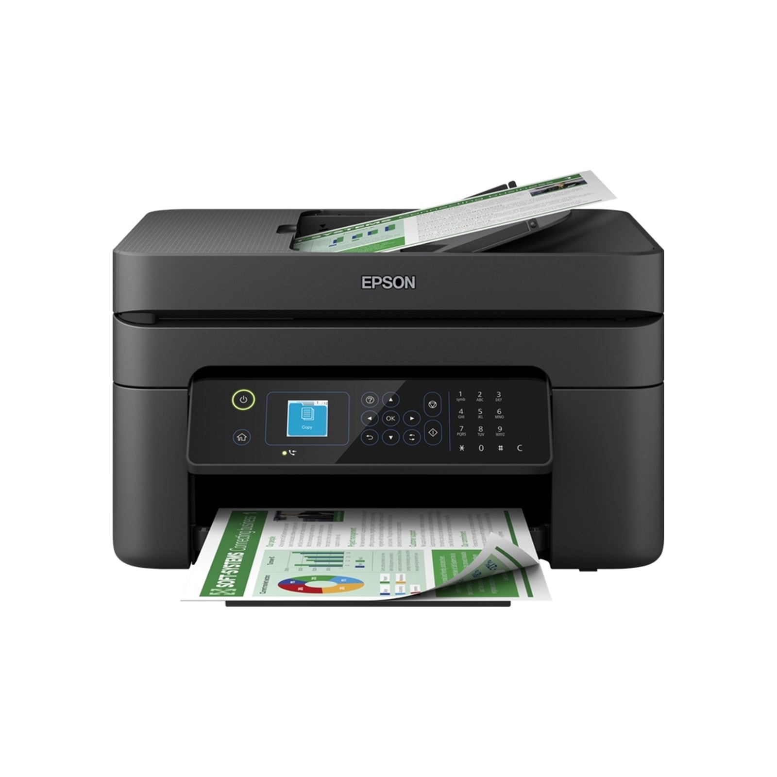 Epson WorkForce WF-2935DWF All-in-One Wireless Colour Inkjet Home and Office Printer with Duplex Printing, Fax, ADF and Mobile Printing