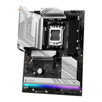 Asrock B850 PRO RS WIFI, AMD B850, AM5,  ATX, 4 DDR5, HDMI, USB-C (DP-alt), Wi-Fi 6E, 2.5G LAN, RGB, 4x M.2