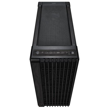 Asus ProArt PA602 Wood Gaming Case, E-ATX, Front Grill, 2x 20cm Fans, PWM Fan Hub, IR Dust Indicator, USB-C 20Gps, Black