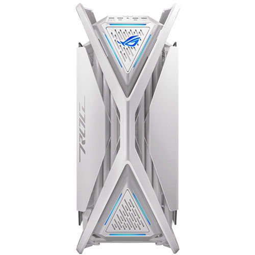 Asus ROG Hyperion GR701 Gaming Case w/ Glass Windows, E-ATX, 4x 14cm Fans, Dual 420mm Radiator Support, USB-C (60W FC), Fan Hub & Lighting Panel, White