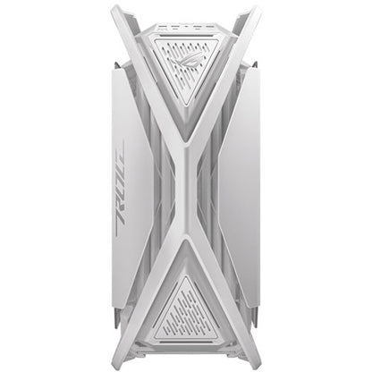 Asus ROG Hyperion GR701 Gaming Case w/ Glass Windows, E-ATX, 4x 14cm Fans, Dual 420mm Radiator Support, USB-C (60W FC), Fan Hub & Lighting Panel, White