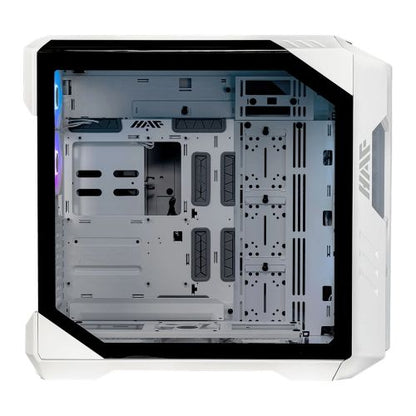 Cooler Master HAF 700 Gaming Case w/ Glass Side, E-ATX, Multi Chamber, 5x ARGB Fans, ARGB Fan Hub, USB-C, White