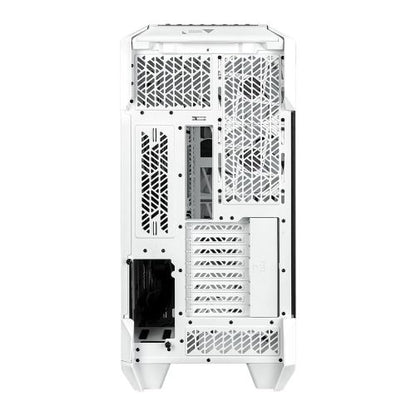 Cooler Master HAF 700 Gaming Case w/ Glass Side, E-ATX, Multi Chamber, 5x ARGB Fans, ARGB Fan Hub, USB-C, White
