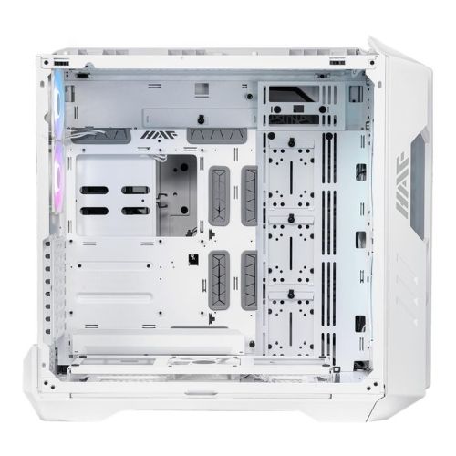 Cooler Master HAF 700 Gaming Case w/ Glass Side, E-ATX, Multi Chamber, 5x ARGB Fans, ARGB Fan Hub, USB-C, White