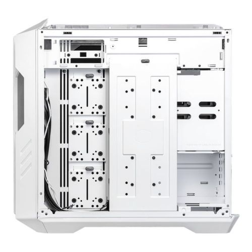 Cooler Master HAF 700 Gaming Case w/ Glass Side, E-ATX, Multi Chamber, 5x ARGB Fans, ARGB Fan Hub, USB-C, White