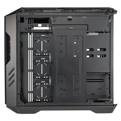 Cooler Master HAF 700 Gaming Case w/ Glass Side, E-ATX, Multi Chamber, 5x ARGB Fans, ARGB Fan Hub, USB-C, Black