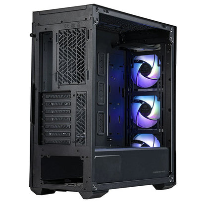 Cooler Master MasterBox TD500 Mesh V2 Gaming Case w/ Glass Side, E-ATX, 3x ARGB Fans, ARGB Fan Hub, FineMesh Front, USB-C, Black
