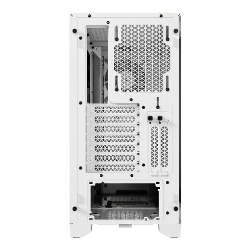 Corsair iCUE 4000D RGB Airflow Gaming Case w/ Glass Window, E-ATX, 3x AF120 RGB Fans, High-Airflow Front, USB-C, RGB Controller, White