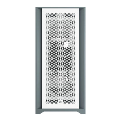 Corsair 5000D Airflow Gaming Case w/ Glass Window, E-ATX, 2 x AirGuide Fans, High-Airflow Front Panel, USB-C, White