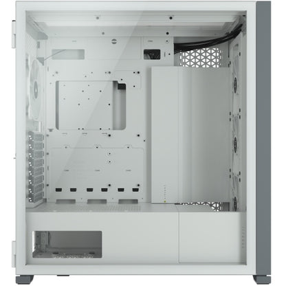 Corsair iCUE 7000X RGB Gaming Case w/ 3x Tempered Glass Panels, E-ATX, 3 x SP140 RGB Elite Fans, iCUE Commander CORE XT included, USB-C, White
