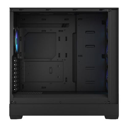 Fractal Design Pop XL Air RGB (Black TG) Gaming Case w/ Clear Glass Window, E-ATX, Hexagonal Mesh Front, 4 RGB Fans & RGB Controller