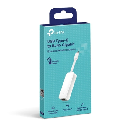 TP-LINK (UE300C) USB-C To Gigabit Ethernet Adapter, Windows/Mac/Chrome/Linux Compatible
