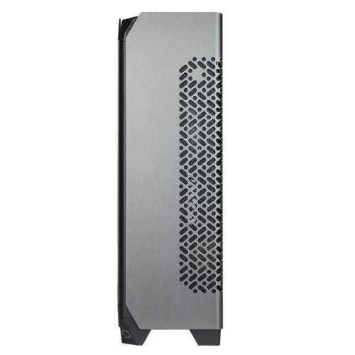 Cooler Master NCORE 100 MAX Gaming Case, Mini ITX, Extendable Width, 120mm AIO Cooler & 850W PSU Included, 4-Slot GPU Support, USB-C, Dark Grey