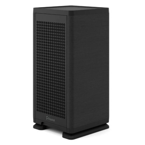 Fractal Design Mood (Black) SFF Case, Mini ITX, Requires SFX/SFX-L PSU, 1 Fan, PCIe 4.0 Riser Card, USB-C, 325mm GPU & 280mm Radiator Support