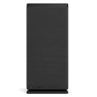 Fractal Design Mood (Black) SFF Case, Mini ITX, Requires SFX/SFX-L PSU, 1 Fan, PCIe 4.0 Riser Card, USB-C, 325mm GPU & 280mm Radiator Support