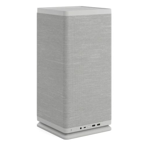 Fractal Design Mood (Light Grey) SFF Case, Mini ITX, Requires SFX/SFX-L PSU, 1 Fan, PCIe 4.0 Riser Card, USB-C, 325mm GPU & 280mm Radiator Support