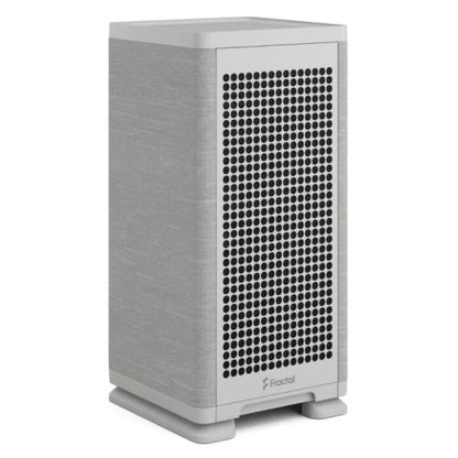 Fractal Design Mood (Light Grey) SFF Case, Mini ITX, Requires SFX/SFX-L PSU, 1 Fan, PCIe 4.0 Riser Card, USB-C, 325mm GPU & 280mm Radiator Support