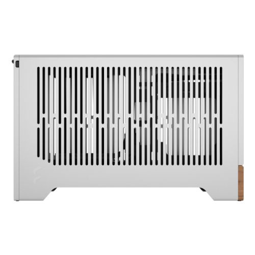 Fractal Design Terra Silver SFF PC Case, Mini ITX, Walnut Front, Anodized Aluminium Exterior, 322mm GPU Support, Requires SFX/SFX-L PSU, USB-C