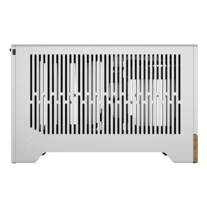 Fractal Design Terra Silver SFF PC Case, Mini ITX, Walnut Front, Anodized Aluminium Exterior, 322mm GPU Support, Requires SFX/SFX-L PSU, USB-C