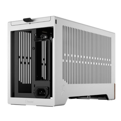 Fractal Design Terra Silver SFF PC Case, Mini ITX, Walnut Front, Anodized Aluminium Exterior, 322mm GPU Support, Requires SFX/SFX-L PSU, USB-C