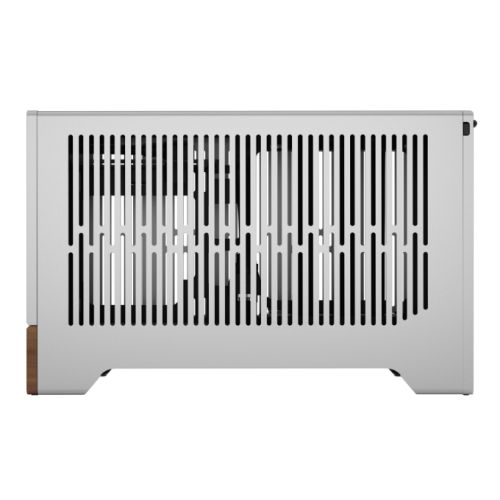 Fractal Design Terra Silver SFF PC Case, Mini ITX, Walnut Front, Anodized Aluminium Exterior, 322mm GPU Support, Requires SFX/SFX-L PSU, USB-C