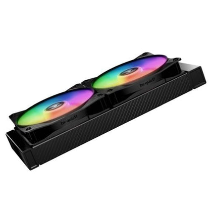 Be Quiet! (BL130) Light Wings LX 14cm PWM High-Speed ARGB Case Fans (3 Pack), Rifle Bearing, Impeller w/ 16 LEDs, Daisy-Chain, Up to 1800 RPM, Black