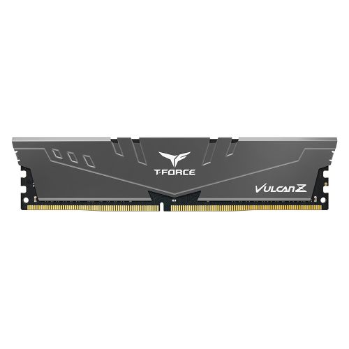 Team T-Force Vulcan Z 8GB, DDR4, 3200MHz (PC4-25600), CL16, XMP 2.0, DIMM Memory, Grey, OEM (Anti Static Bag)
