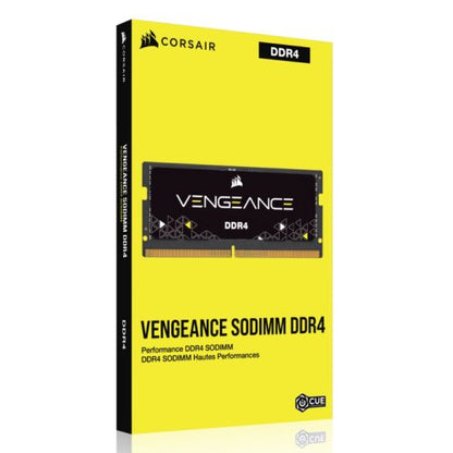 Corsair Vengeance, 16GB, DDR4, 3200MHz (PC4-25600), CL22, SODIMM Memory