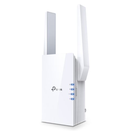 TP-LINK (RE705X) AX3000 Dual Band Mesh Wall-Plug Wi-Fi 6 Range Extender, External Antennas, EasyMesh Compatible, AP Mode, App Control