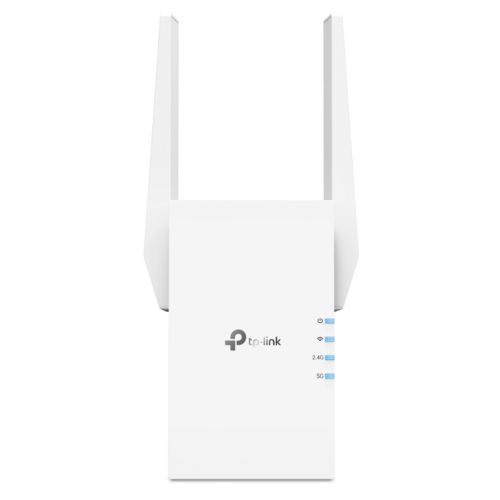 TP-LINK (RE705X) AX3000 Dual Band Mesh Wall-Plug Wi-Fi 6 Range Extender, External Antennas, EasyMesh Compatible, AP Mode, App Control