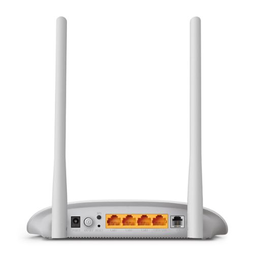TP-LINK (TD-W9960) 300Mbps Wireless VDSL2/ADSL2+ Modem Router, 4-Port, 10/100