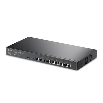 TP-LINK (ER8411) Omada VPN Router with 10G Ports, Omada SDN, 2x 10GE SFP+, Up to 10 WAN, Abundant Security Features