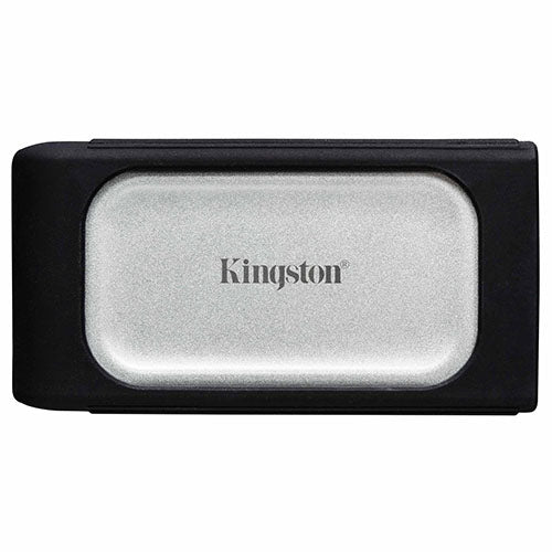Kingston XS2000 1TB Pocket Size External SSD, USB 3.2 Gen2x2 Type-C, IP55 Water & Dust Resistant, Ruggedised Sleeve for Drop Protection