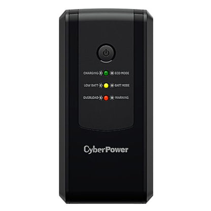 CyberPower UT 800VA Line Interactive Tower UPS, 400W, LED Indicators, 4x UK Plug, AVR Energy Saving