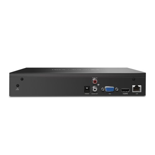 TP-LINK (VIGI NVR1008H) 8-Channel NVR, No HDD (Max 10TB), 4-Channel Simultaneous Playback, Remote Monitoring, H.265+, Two-Way Audio