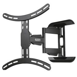 Hama FULLMOTION TV Wall Bracket, Up to 65" TVs, 35 Max, 3 Joints, Extendable, Tilt +2/-12°, 180° Swivel, VESA up to 400 x 400