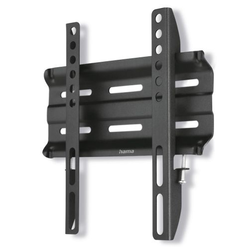 Hama TV Wall Bracket, Rigid, Up to 48" TVs, 25 Max, VESA up to 200 x 200, Wall Spacing 2.3cm, Spirit Level