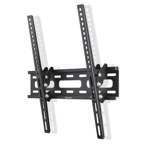 Hama TV Wall Bracket, Up to 75" TVs, 40 Max, Tilt +5/-15°, VESA up to 400 x 400, Spirit Level