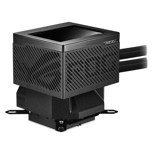 Asus ROG Ryujin III 240 ARGB 240mm Liquid CPU Cooler, 2x ROG ARGB Fans, Customisable 3.5" LCD Display, New Control Software, Black