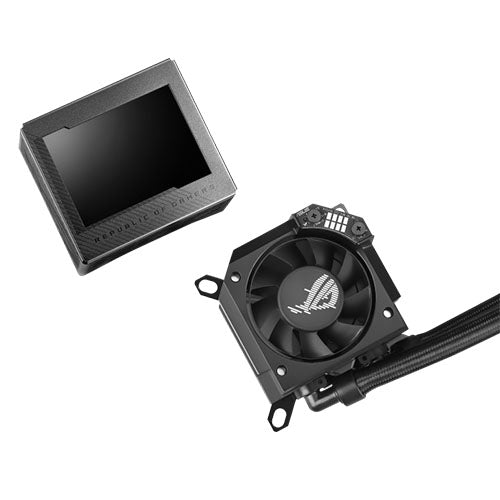 Asus ROG Ryujin III 240 ARGB 240mm Liquid CPU Cooler, 2x ROG ARGB Fans, Customisable 3.5" LCD Display, New Control Software, Black