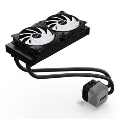 Be Quiet! Light Loop 240mm ARGB Liquid CPU Cooler, 2x Light Wings LX PWM Fans, ARGB Cooling Block, ARGB-PWM-Hub