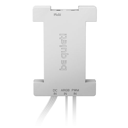 Be Quiet! Light Loop 360mm ARGB Liquid CPU Cooler, 3x Light Wings LX PWM Fans, ARGB Cooling Block, ARGB-PWM-Hub, White