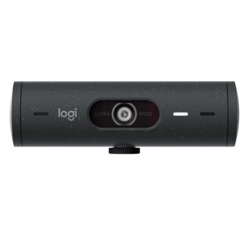 Logitech BRIO 500 FHD 4MP Webcam, USB-C, Light Correction, Auto-Framing, Show Mode, Privacy Shutter, Noise-Reducing Mics, Graphite